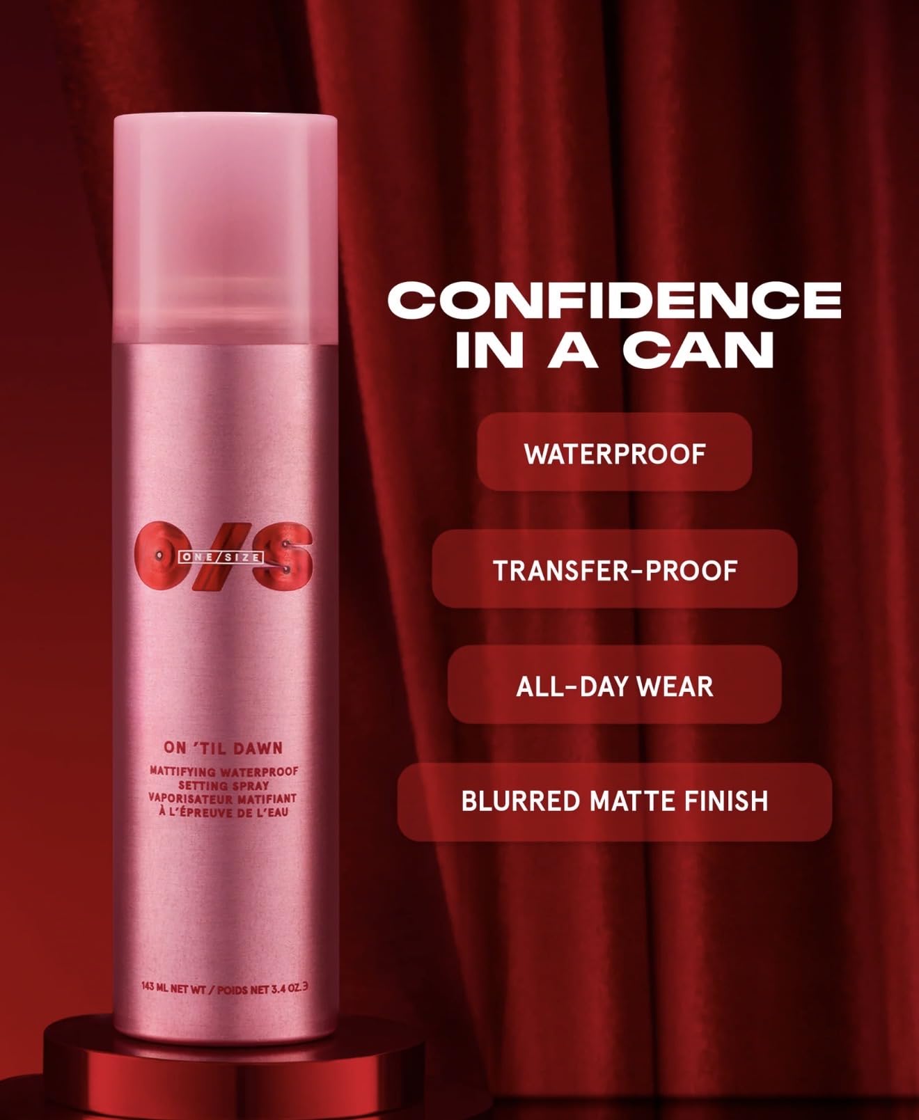 Amazon.com: One Size On 'Til Dawn Mattifying Waterproof Setting
